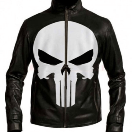 Skull Death’s Head Jacket Leather Jacket