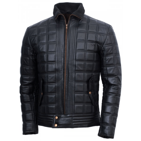 Sommerso Trim Quilted Leather Jacket