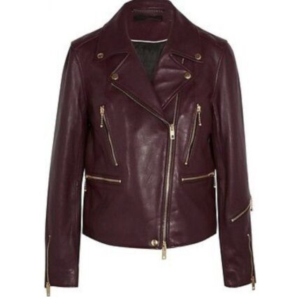 Womens Fashion Rag & Bone Biker Leather Jacket