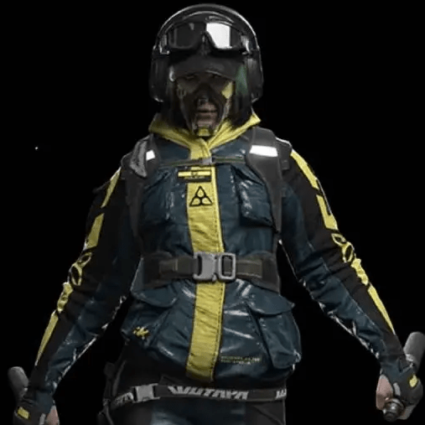 Mens Hibana Extraction 2021 Rainbow Six Leather Jacket