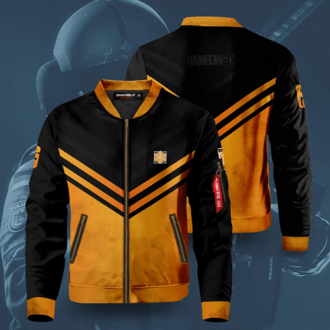 Rainbow Six Siege Jager Cosplay Bomber Jacket