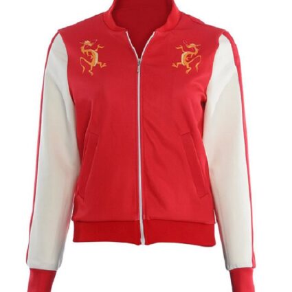 Mens Ralph Breaks The Internet Mulan Red Jacket