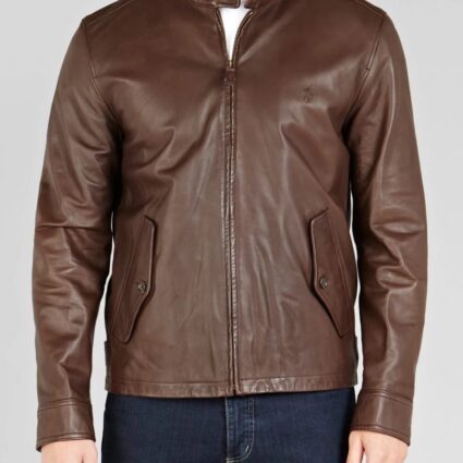 Ralph Lauren Barracuda Leather Jacket