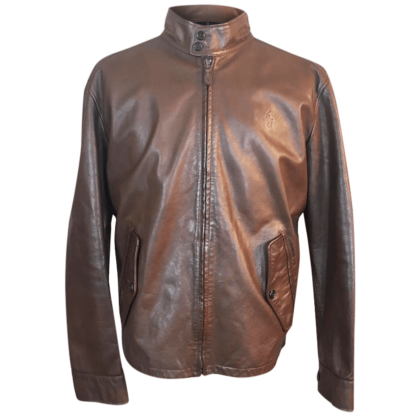 Mens Polo Ralph Lauren Leather Jacket - A2 Jackets