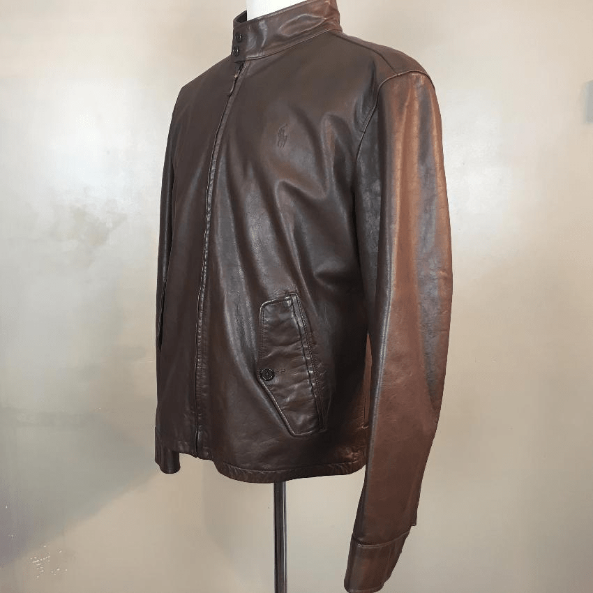 Mens Polo Ralph Lauren Leather Jacket - A2 Jackets