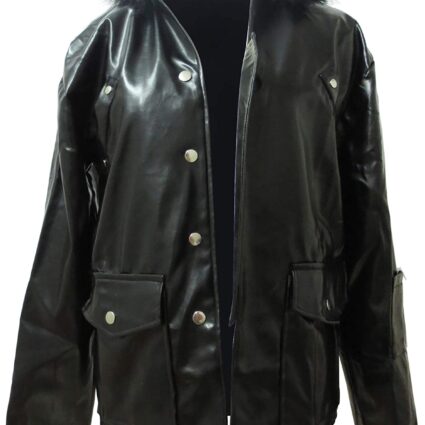 Mikoto Suoh Red Clan Leader Black Leather Jacket