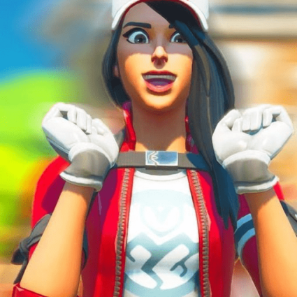 Fortnite Chapter 2 Remedy Womens Cropped Red Leather Jacket