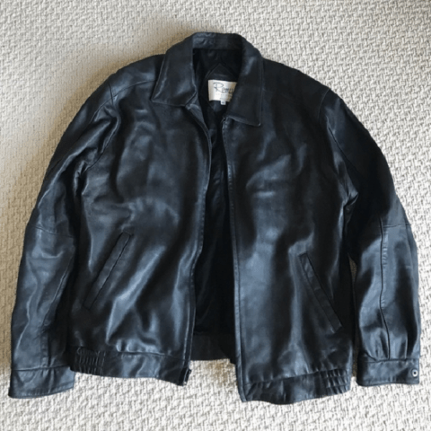 Mens Remy Vintage Lambskin Leather Jacket