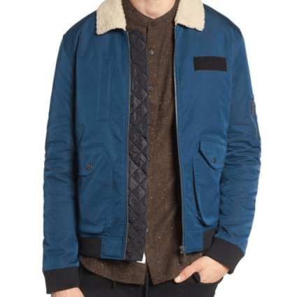 Arrow Rene Ramirez Blue Rick Gonzalez Flight Jacket