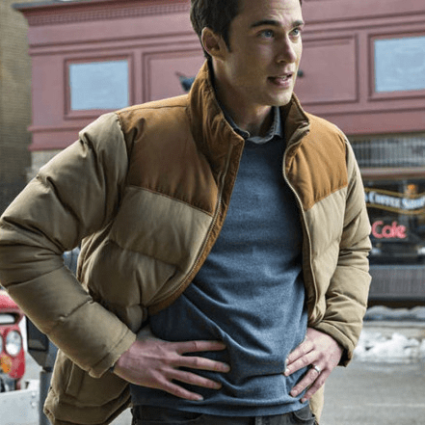 Mens Resident Alien Ben Hawthorne Brown Cotton Jacket