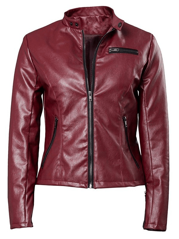 Resident Evil 2 Claire Redfield Video Game Leather Jacket - A2 Jackets