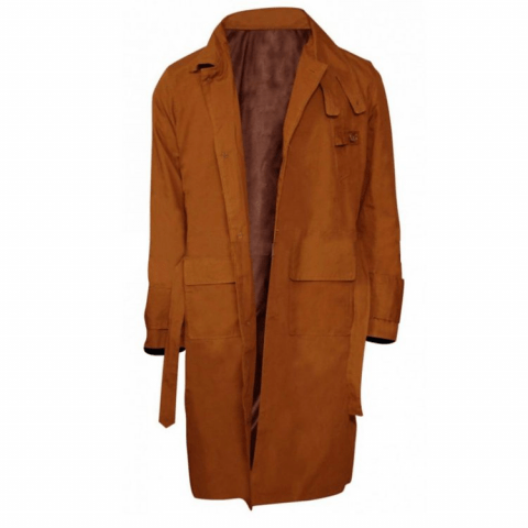 Harrison Ford Blade Runner 1982 Rick Deckard Trench Coat