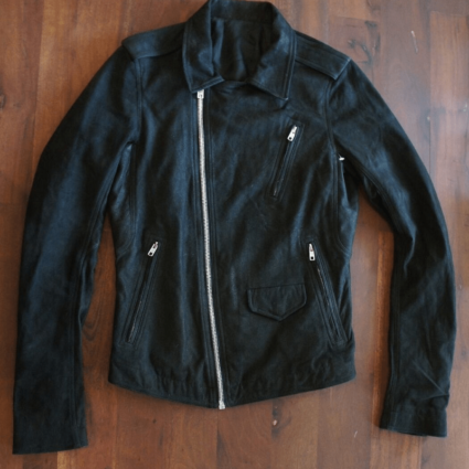 Rick Owens Stooges Biker Leather Jacket