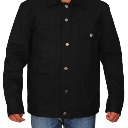 Rip Wheeler Cole Hauser Yellowstone Black Jacket
