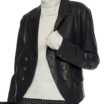 Riverdale Alice Cooper Madchen Amick Double-breasted Leather Blazer
