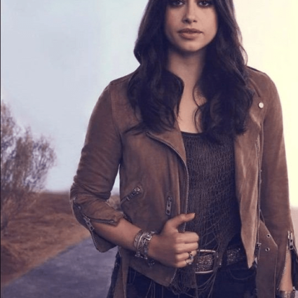 New Mexico Jeanine Mason Brown Liz Ortecho Leather Jacket