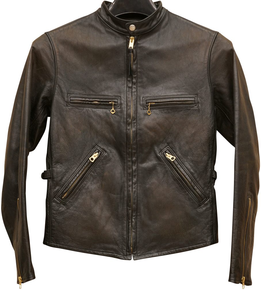 RRL Ralph Lauren Slim Fit Leather Jacket - A2 Jackets