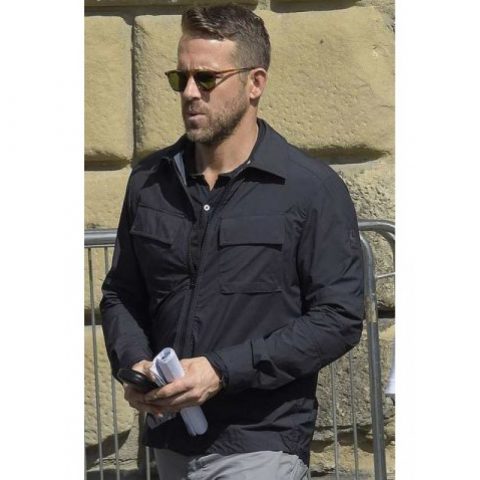 Ryan Reynolds 6 Underground Black Cotton Jacket
