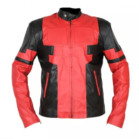 Deadpool Wade Wilson Ryan Reynolds Leather Jacket