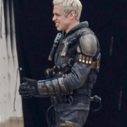 Pete Davidson Savant Suicide Squad 2 Rebellion Leather Jacket