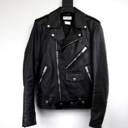 Mens Saint Laurent Leather Jacket