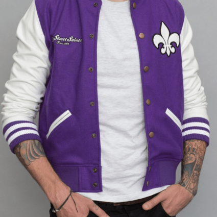Saints Row New Style 3rd Street Saints Varsity Jacket