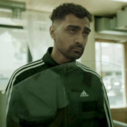 Salim TV Series Snabba Cash Alexander Abdallah Black Jacket