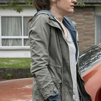 Clare Dunne Sandra Herself Green Jacket