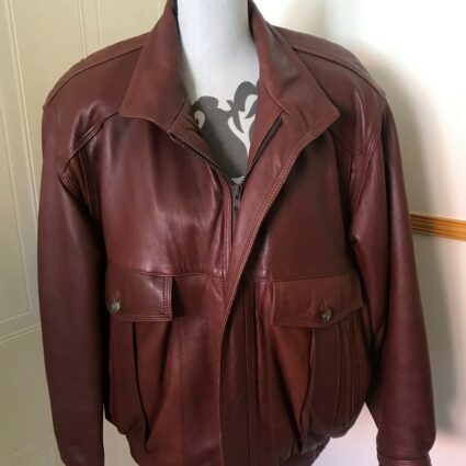 Mens Fashion Savannah Vintage Leather Jacket