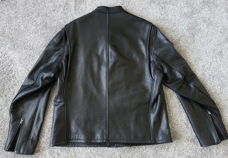 Mens Schott 530 Waxy Black Cafe Racer Leather Jacket - A2 Jackets