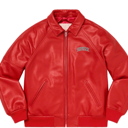 Schott NYC 2019 Red Fall Winter Leather Jacket