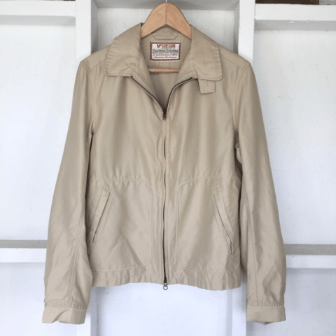 Mens Mcgregor Scottish Drizzler Leather Jacket