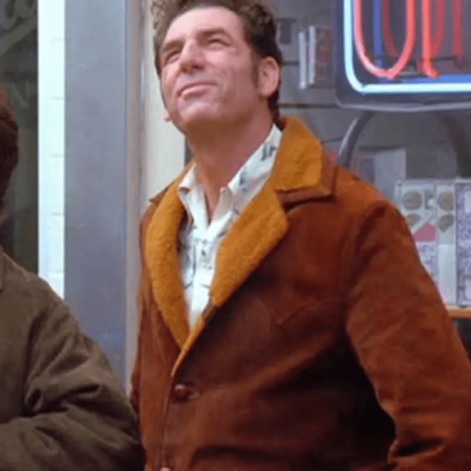 Michael Richards Seinfeld Season 09 Cosmo Kramer Wool Jacket