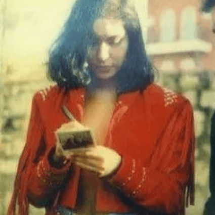 Christian Serratos Selena The Series Red Fringe Leather Jacket