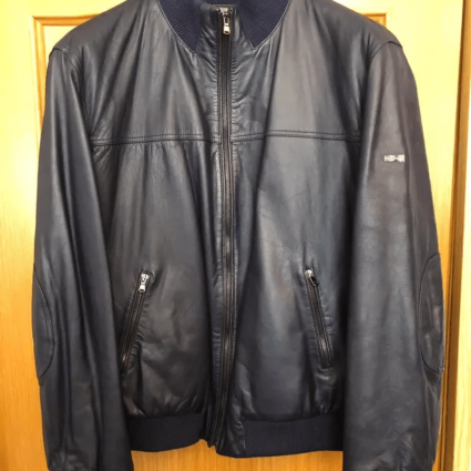 Mens Paul & Shark Lamb Leather Jacket