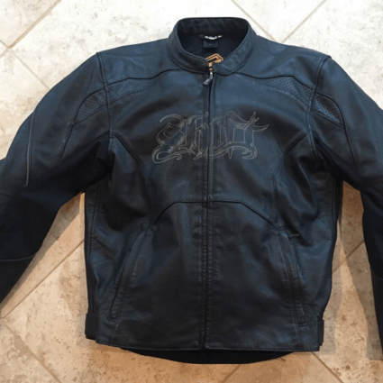 Mens Shift Vendetta Street Motorcycle Leather Jacket