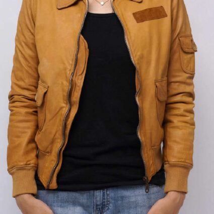 Women Sisii G-1 Style Leather Jacket