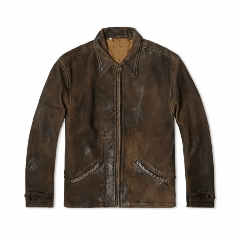 Daniel Craig Skyfall Brown Mens Leather Jacket
