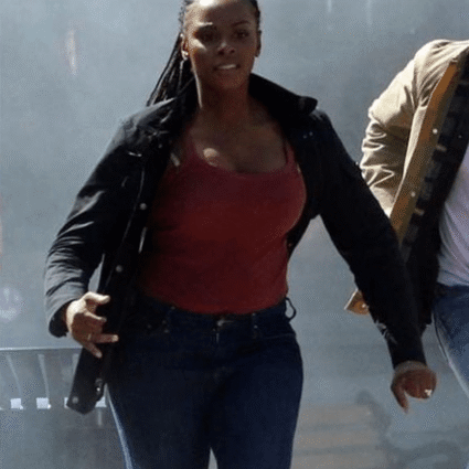 Maddie Sonic the Hedgehog 2 2022 Tika Sumpter Black Jacket