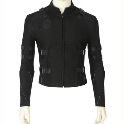 Tom Holland Spider-man Far From Home Stealth Black Jacket