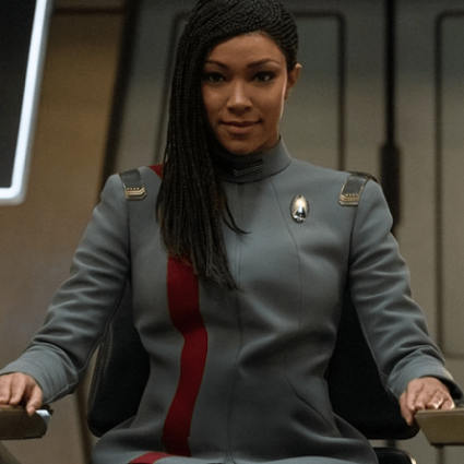 Michael Burnham TV Series Star Trek Discovery Season 4 Sonequa Martin Grey Jacket