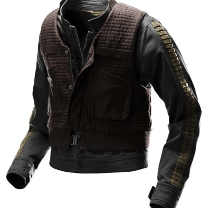 Felicity Jones Star Wars Rogue One Jyn Erso Jacket With Vest