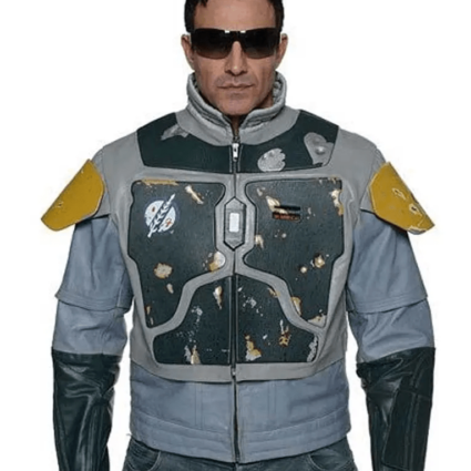 Boba Fett Star Wars The Mandalorian Season 02 Leather Jacket