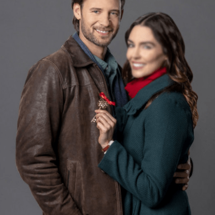 Kevin Unlocking Christmas Steve Lund Brown Leather Jacket