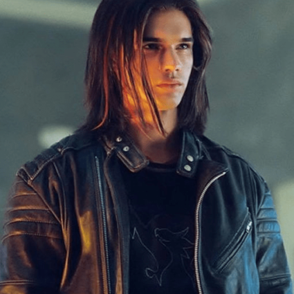 Steven Strait Biker Style Sky High Warren Peace Leather Jacket