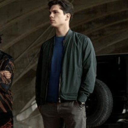 Eduardo Valdarnini Suburra Blood on Rome S02 Gabriele Marchilli Bomber Cotton Jacket