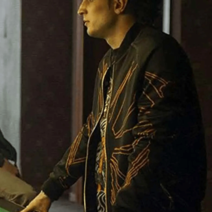 Giacomo Ferrara TV Series Suburra S03 Alberto Spadino Anacleti Printed Jacket