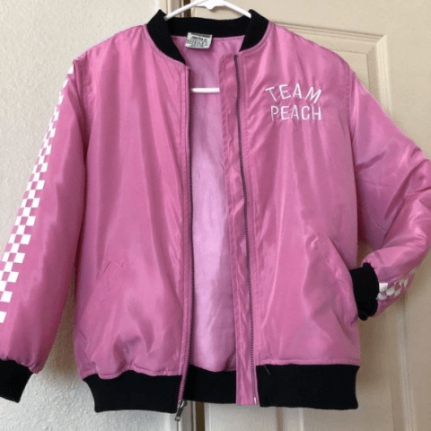 Super Nintendo X Forever 21 Princess Peach Bomber Jacket
