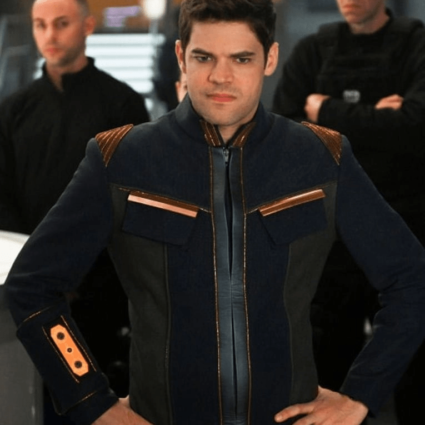 Jeremy Jordan TV Series Supergirl Season 05 Winn Schott Cotton Jacket