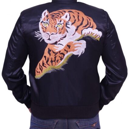 Sylvester Stallone Rocky II Satin Tiger Jacket